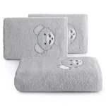 Baby71 fürdőkesztyű gyerekeknek Ezüst 15x21 cm