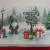 Karácsonyi terítő gobelin xmas Piros 45x140 cm - 5 cm