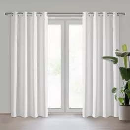 Adley sötétítő függöny Fehér 135x250 cm