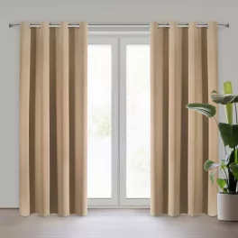 Adley sötétítő függöny Bézs 135x250 cm