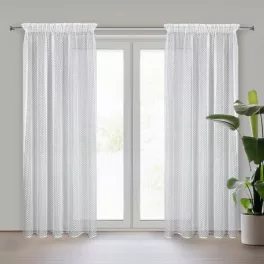 Alaya jacquard függöny Fehér 140x270 cm