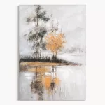 Tájkép 667 Szürke 70x100x3 cm