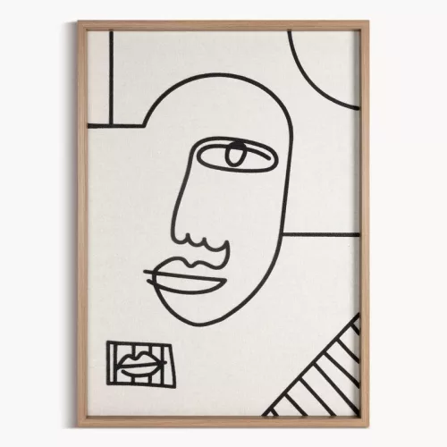 Falikép 669a Bézs 50x70x3 cm
