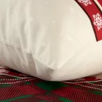 Austin pamut karácsonyi ágyneműhuzat Piros 220x200 cm - 70x80 cm 2db