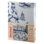 Natal pamut karácsonyi ágyneműhuzat Fehér 220x200 cm - 70x80 cm 2db