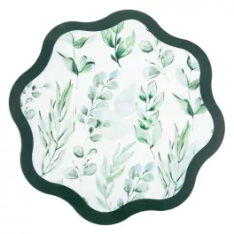 Jane mintás alátét Zöld 38 cm
