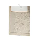 Rose pamut fürdőszobaszőnyeg Bézs 60x95 cm