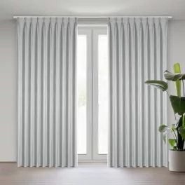 Nelisa blackout függöny Ezüst 125x270 cm