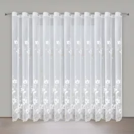 Sandi fényáteresztő függöny Fehér 350x250 cm