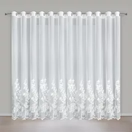 Alira fényáteresztő függöny Krémszín 300x250 cm