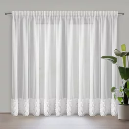 Roses Eva Minge függöny Fehér 350x270 cm