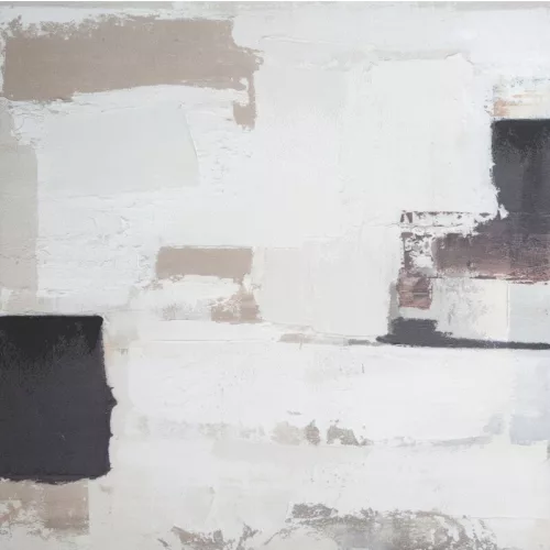 Falikép 684 Krémszín 80x80x3 cm