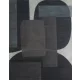 Falikép 686 Fekete 80x100x4 cm