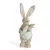 Húsvéti nyuszi figura k12 Bézs 20x15x57 cm