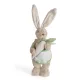 Húsvéti nyuszi figura k12 Bézs 20x15x57 cm