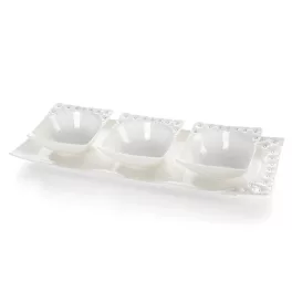 Elisa kerámia tál Fehér