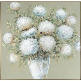 Falikép 699 Krémszín 102x102x5 cm