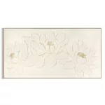 Falikép 700 Krémszín 62x122x5 cm