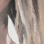 Női alakot ábrázoló falikép 732 Barna 80x120x4 cm