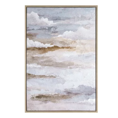 Falikép 736 Világoskék 60x90x4 cm