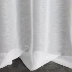 Rebecca fényáteresztő függöny finom esőszerkezettel Fehér 140x270 cm