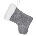 Ozd karácsonyi figura Acélszürke 15 cm