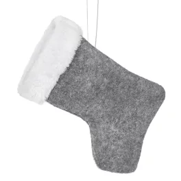 Ozd karácsonyi figura Acélszürke 15 cm