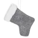 Ozd karácsonyi figura Acélszürke 15 cm