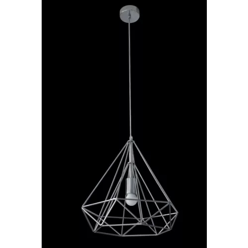 Wire csillár Ezüst 36(kör sugár)x62 cm