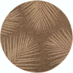 Ay. TIMBER 1403 Barna 80 x 80cm modern kör szőnyeg