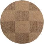 Ay. TIMBER 1405 Bézs 80 x 80cm modern kör szőnyeg