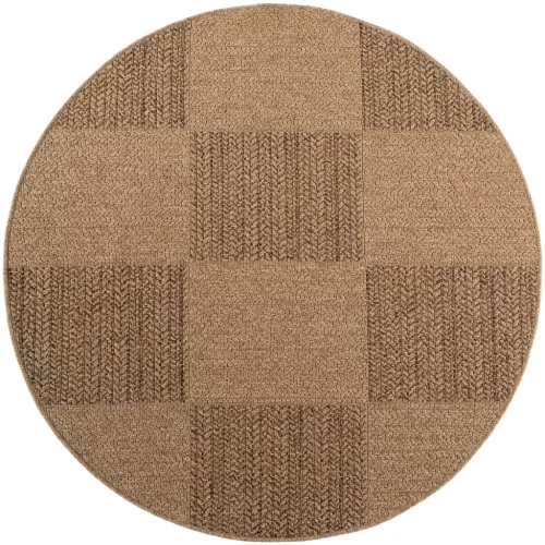 Ay. TIMBER 1405 Bézs 80 x 80cm modern kör szőnyeg