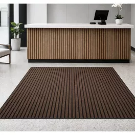   TRD. 200cm széles közületi lábtörlő méterben-barna színben
