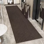 TRD. 80cm széles közületi lábtörlő méterben-barna színben