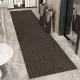 TRD. 80cm széles közületi lábtörlő méterben-barna színben