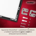 Plakátkeret led világítással 210x297 mm A4