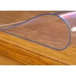 TRD. Víztiszta PVC fólia VASTAG 80cm széles méteráru