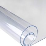 TRD. Víztiszta PVC fólia VASTAG 80cm széles méteráru