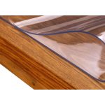 TRD. Víztiszta PVC fólia VASTAG 80cm széles méteráru