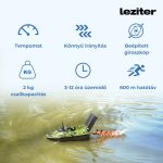 Etetőhajó X1 hátrakidobós terepmintás zöld