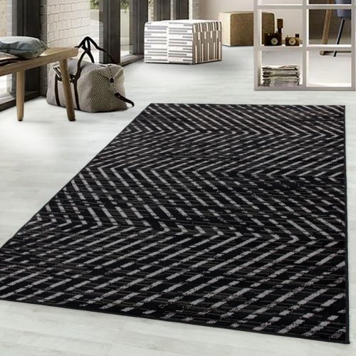 Bolti 9. Ay. BASE 2810 BLACK 140 X 200 szőnyeg