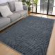 Den. Deluxy design Antracit  Puha Szőnyeg 80szett=2dbx80x150+80x250cm-hátul gumis