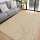 Den. Deluxy design Bézs Puha Szőnyeg 66szett=2dbx66x110cm+66x220cm-hátul gumis