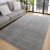 Den. Deluxy design Szürke Puha Szőnyeg 200x290cm-hátul gumis