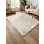 Den. Furlux homok 60 x 220cm egyszínű extra puha shaggy szőnyeg