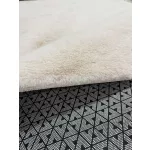 Den. Furlux homok 60 x 220cm egyszínű extra puha shaggy szőnyeg