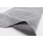 Den. Furlux világosszürke 60 x 220cm egyszínű extra puha shaggy szőnyeg