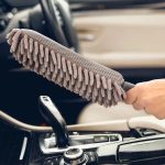 14 részes autó tisztító készlet, külső és belső tisztításhoz, táskával, kék, WOOZE Car Cleaner Set 
