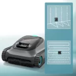 Aiper Scuba S1 akkumulátoros medencetisztító robot, 150 m2, 265 l/perc, szűrőkosár: 3,5 l