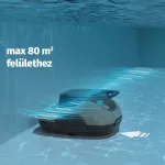 Aiper Scuba SE akkumulátoros medencetisztító robot, 80 m2, 75 l/perc, szűrőkosár: 2 l